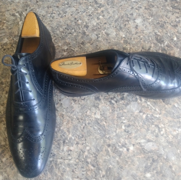 Burberry Black Dress Laceup Wingtips Oxford Size 11 (68) - Picture 2 of 11